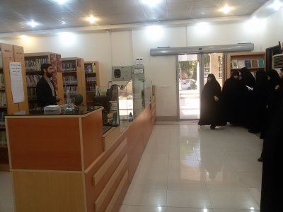 بازدید از کتابخانه ی تخصصی طلبه ی فاضل شهید سید مرتضی شفیعی